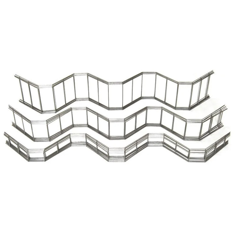 Concrete wire snake spacer